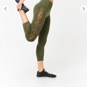 In Search Of: forever21 active cut out laser cut leggings